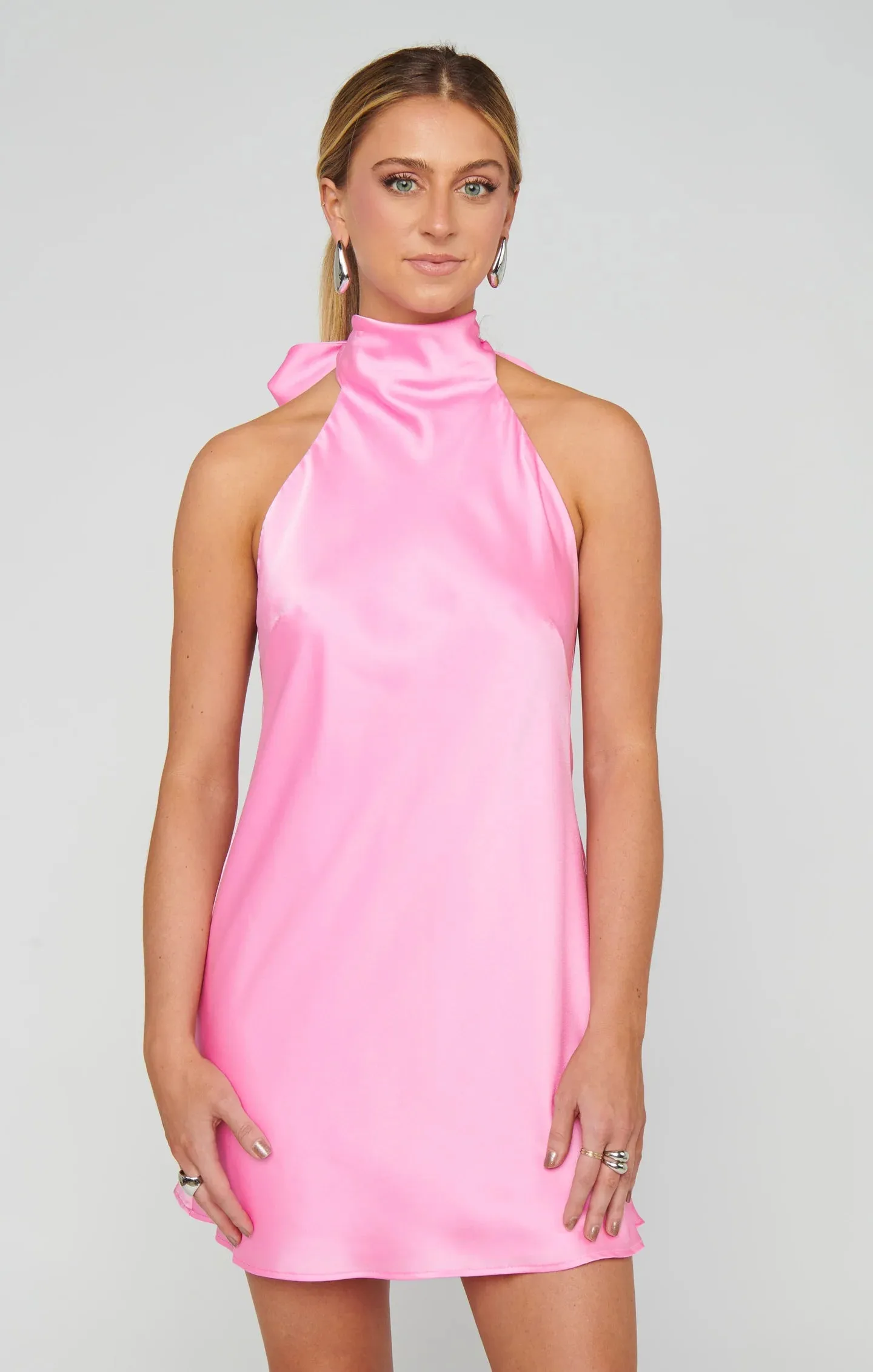 Lisa Mini Dress - Pink