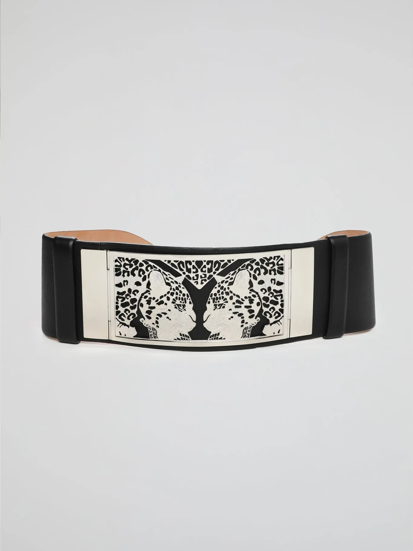 Logo Leather Belt