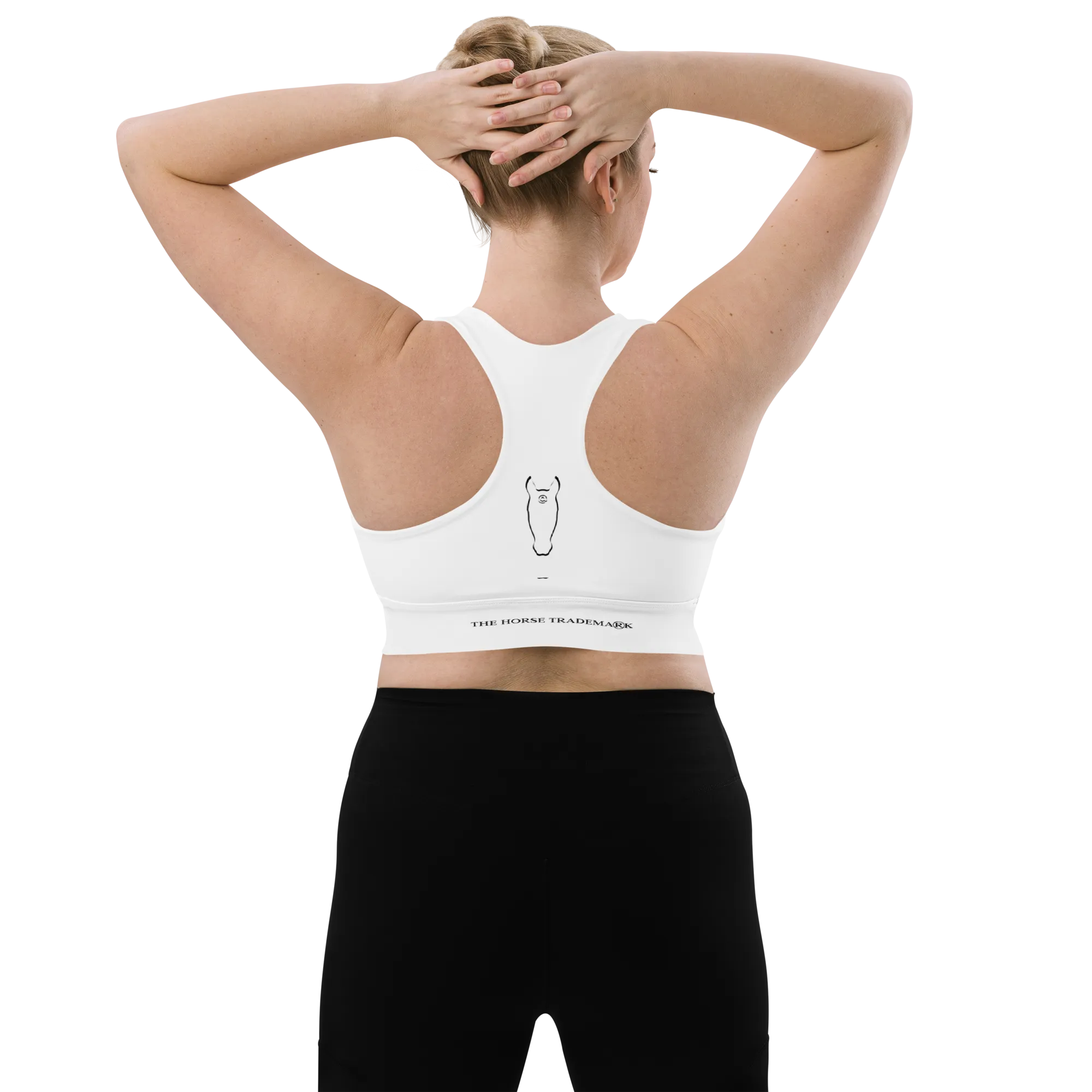 Longline sports bra