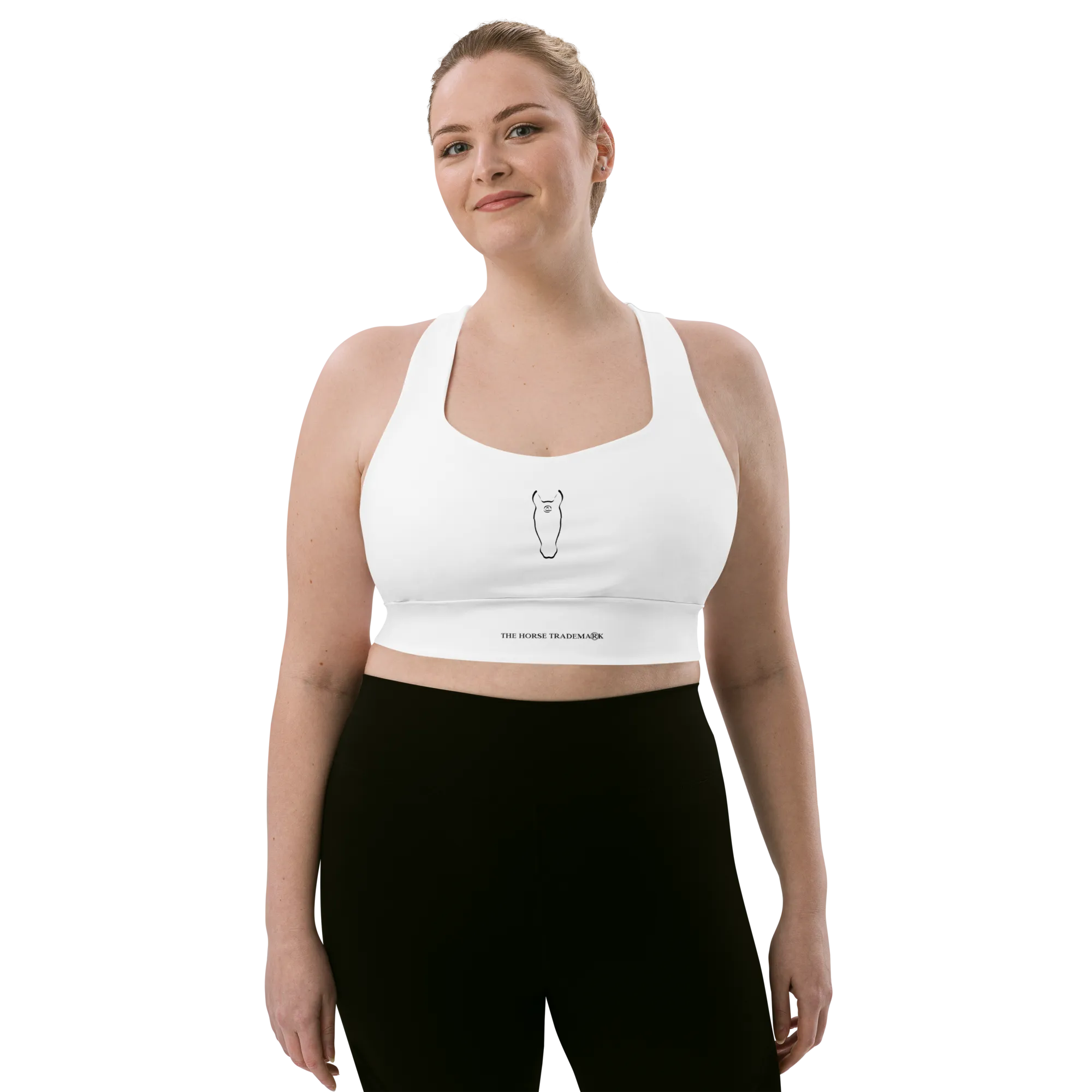 Longline sports bra