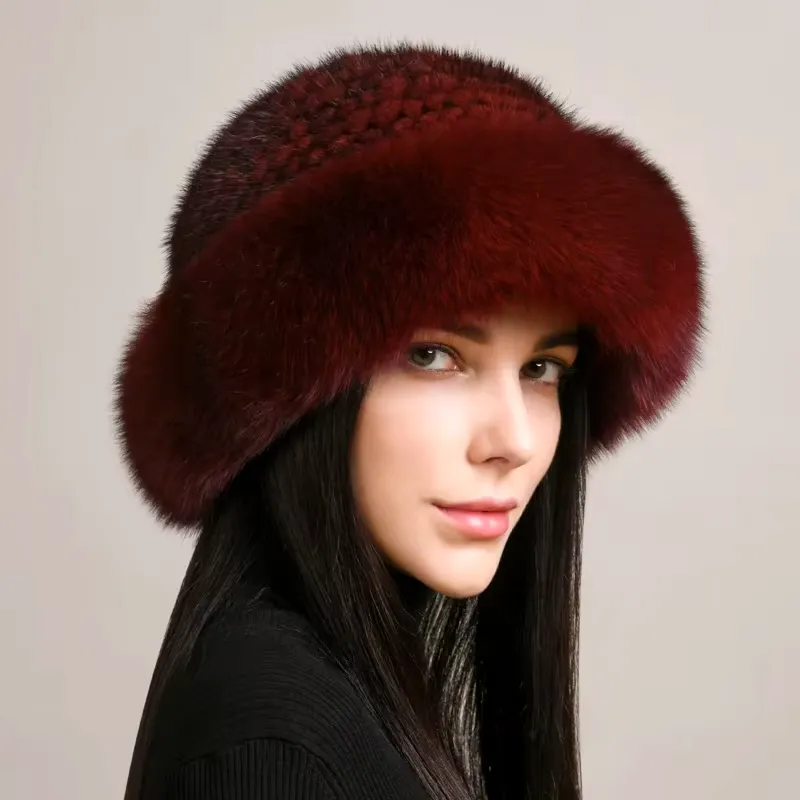 Lucy Mink Fur Bucket Hat