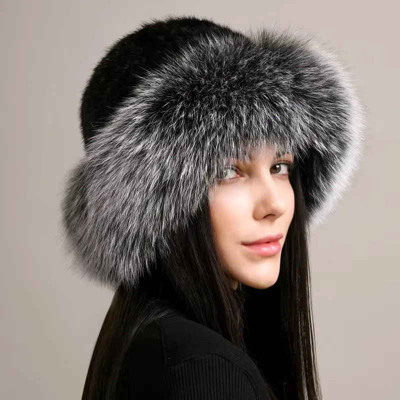 Lucy Mink Fur Bucket Hat