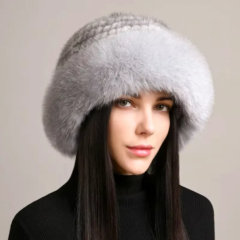 Lucy Mink Fur Bucket Hat