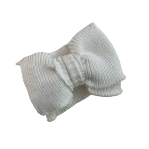 Luna   Luca Rib Headband - White