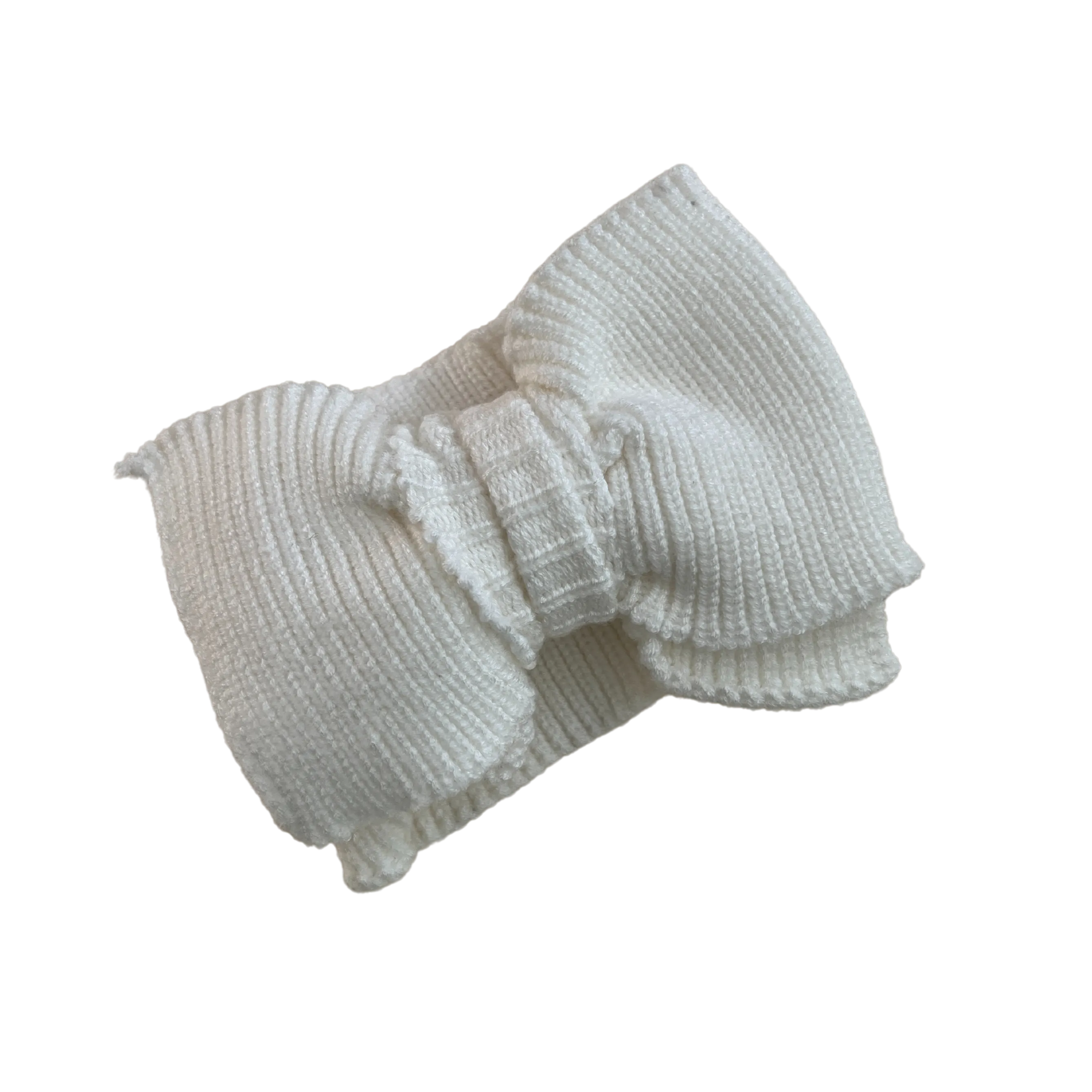 Luna   Luca Rib Headband - White