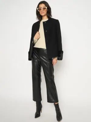 Madame Mock Neck Solid Beige Skeeve