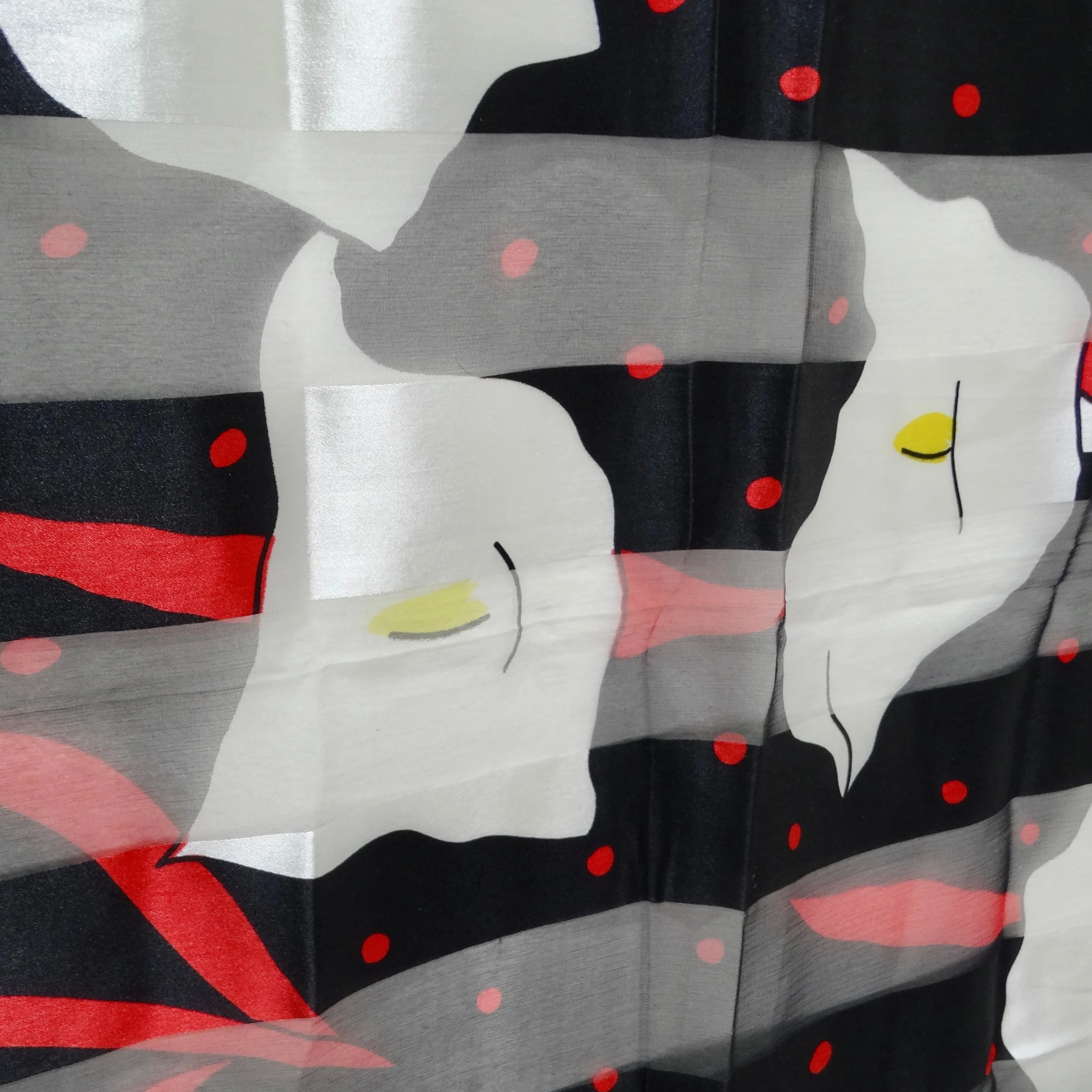 Made For Liberty 1990s Floral Silk Scarf