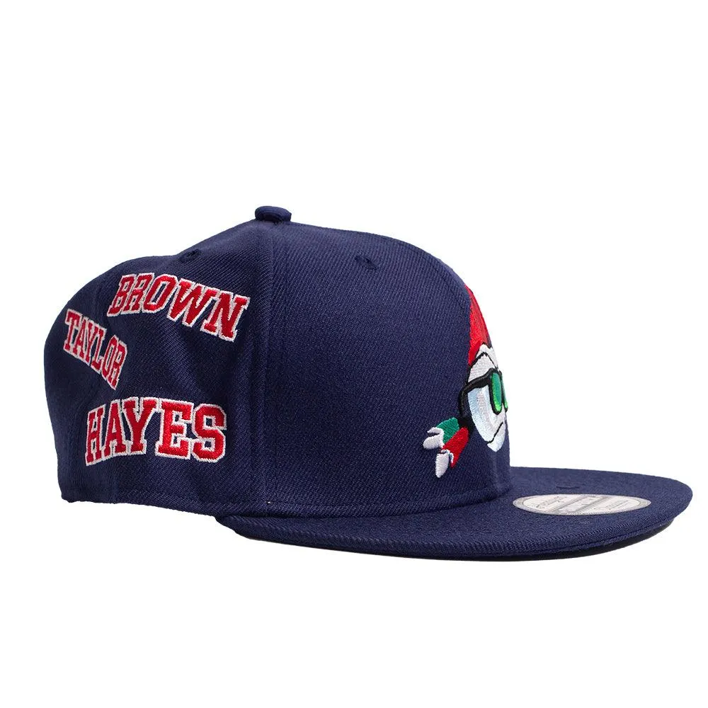 MAJOR LEAGUE COLLAGE SNAPBACK HAT