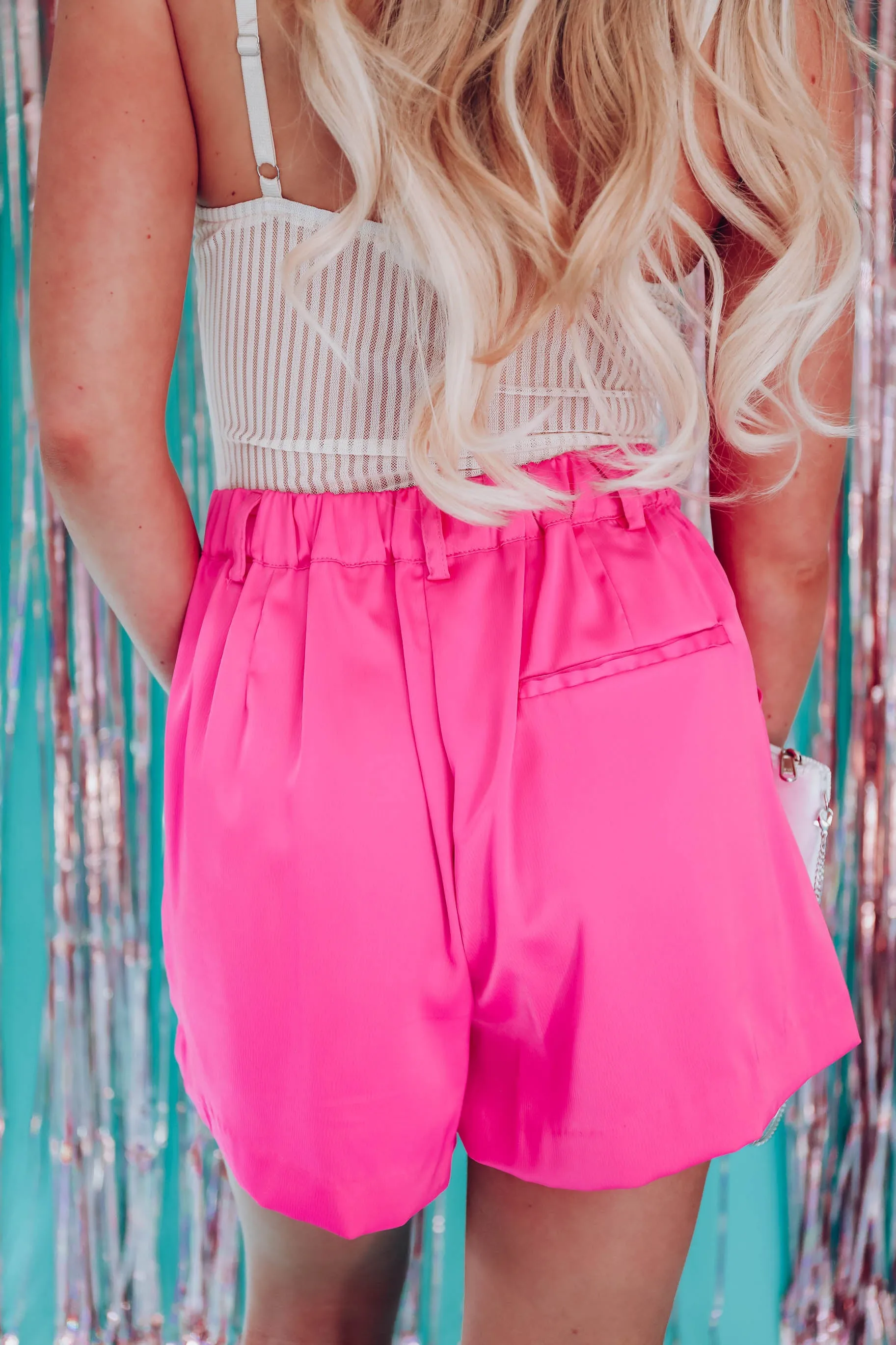 Makin' Moves Satin Blazer/Short Set