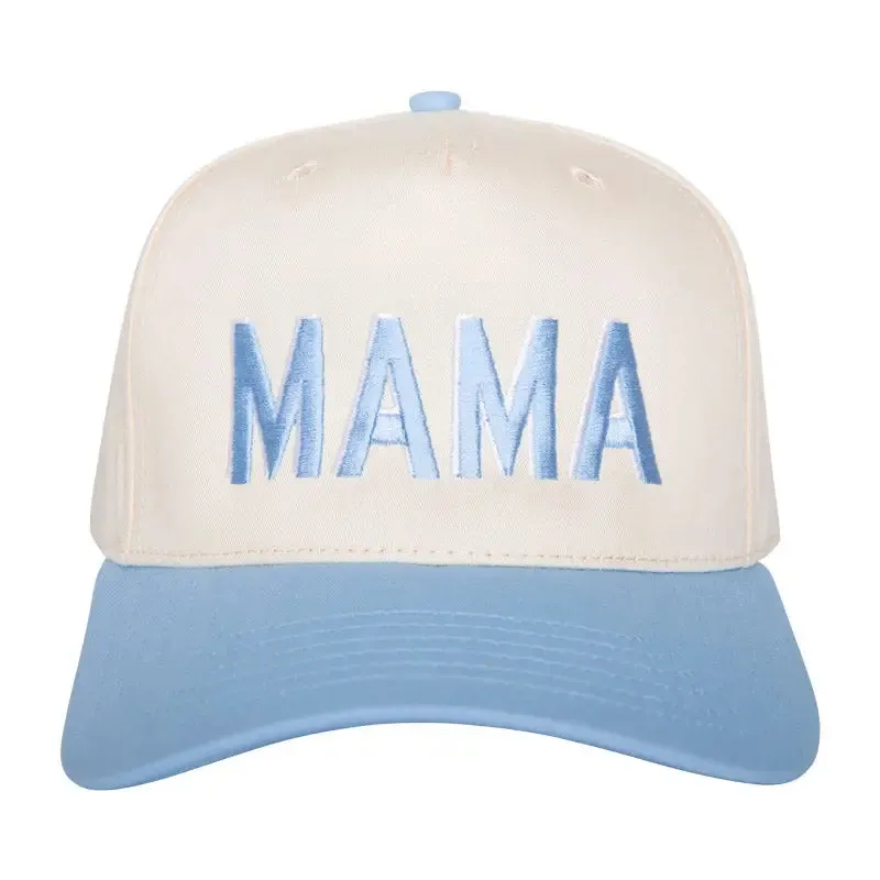 Mama Light Blue Hat