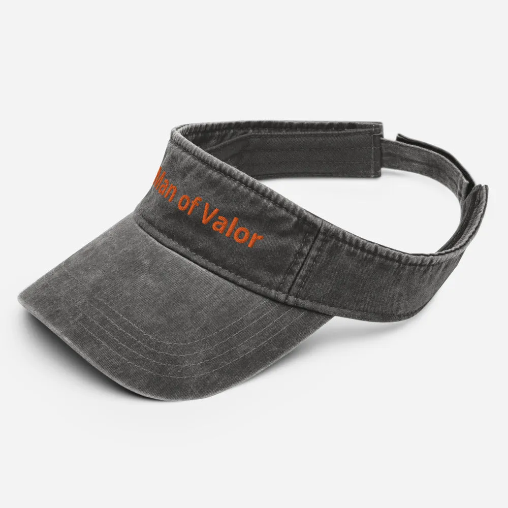 Man of Valor Denim visor