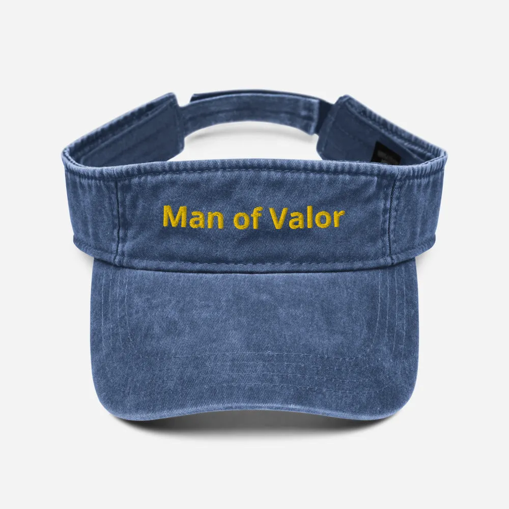 Man of Valor Denim visor