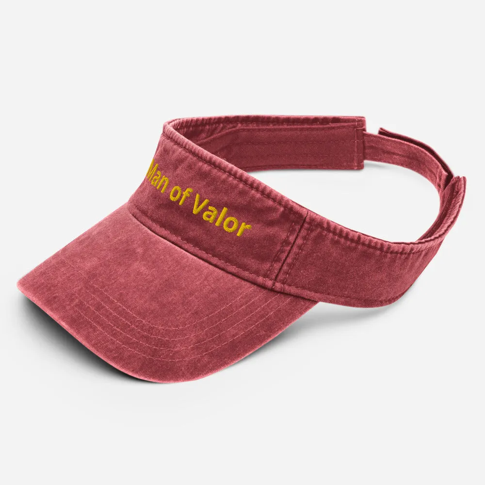Man of Valor Denim visor