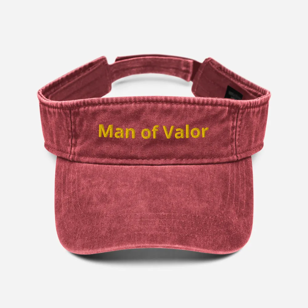 Man of Valor Denim visor
