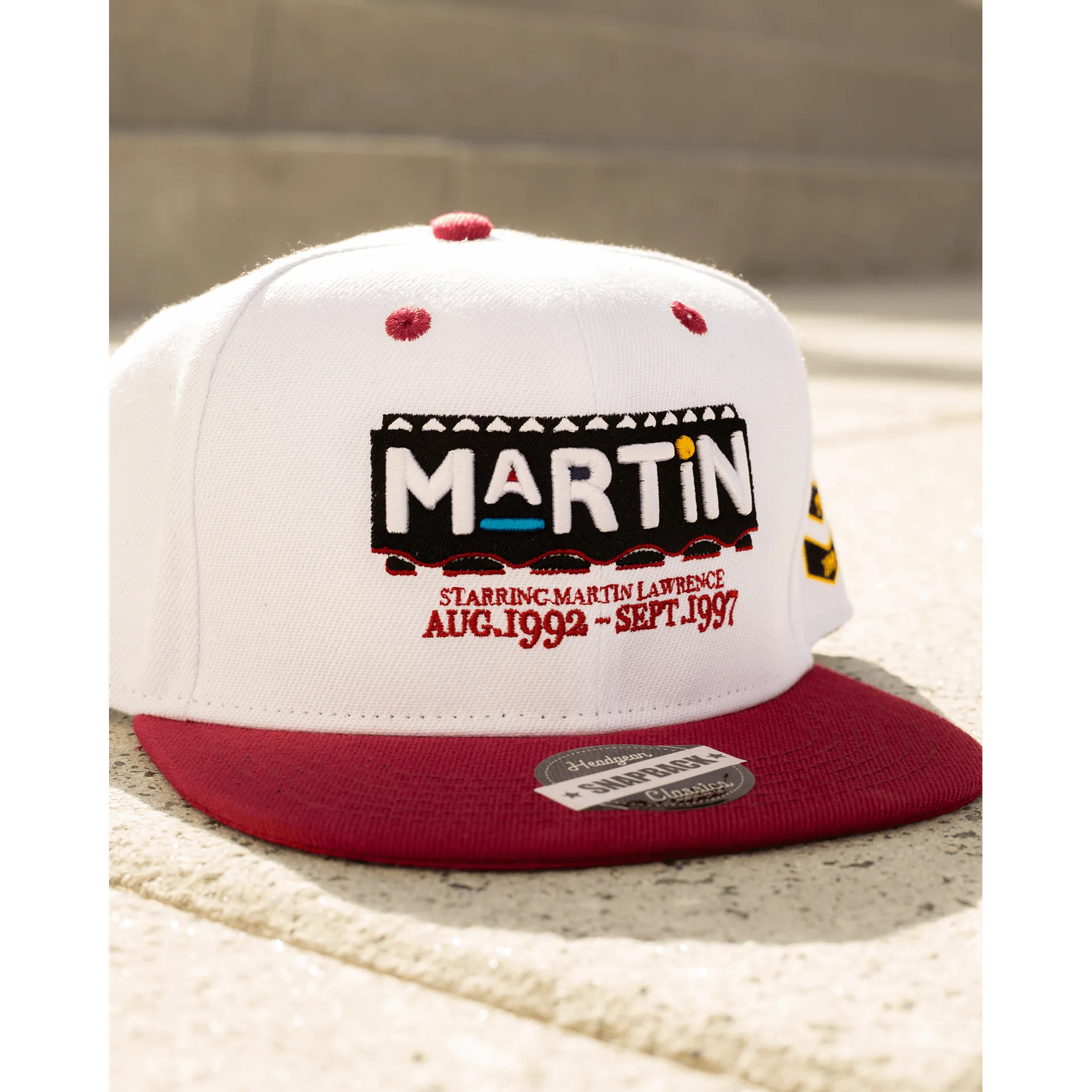 MARTIN CAST WHITE SNAPBACK