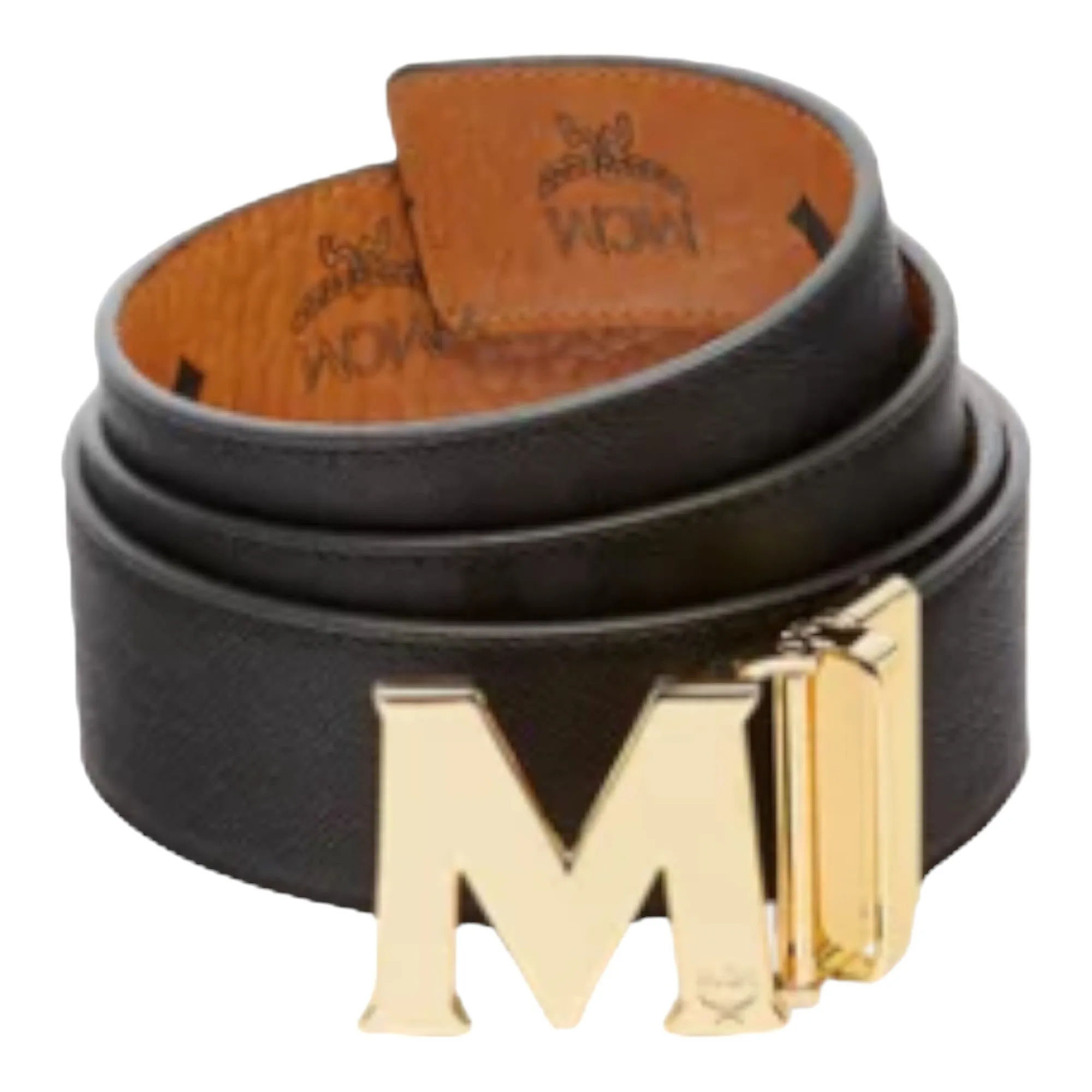 MCM Claus Reversible Belt in Visetos