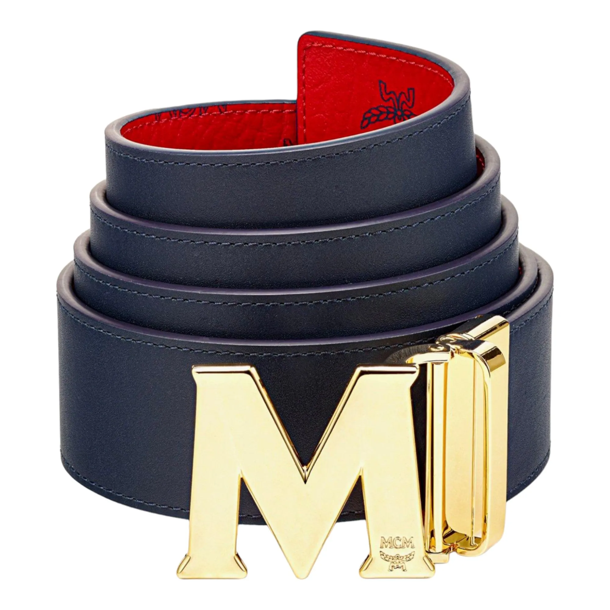 MCM Claus Reversible Belt in Visetos