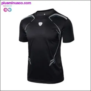 Men Clothing Activewear T-Shirt Breathable Quick-Drying