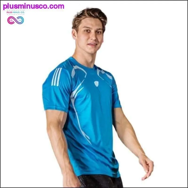 Men Clothing Activewear T-Shirt Breathable Quick-Drying