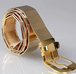 Men's All Metal Alloy Fashion Belt