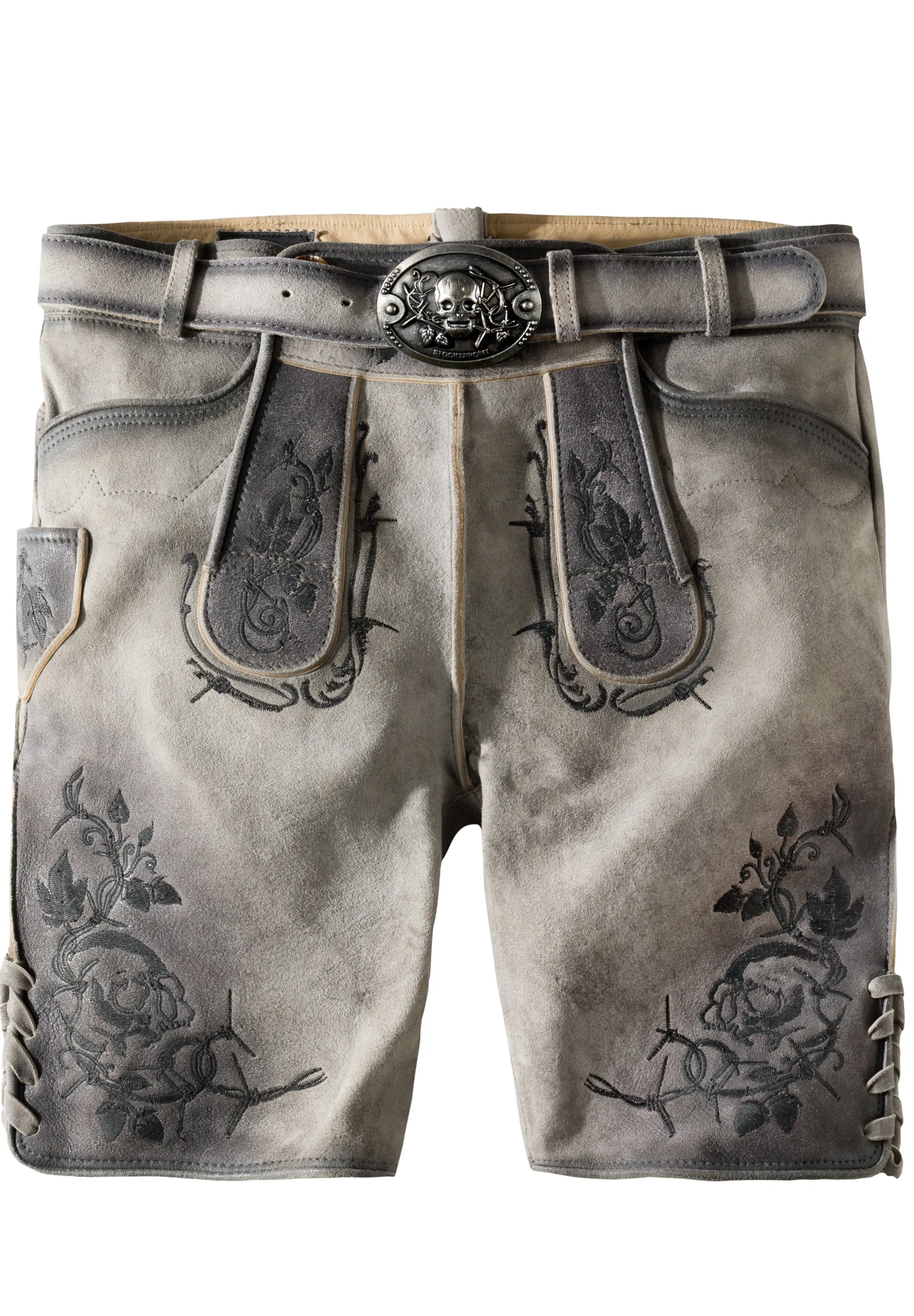 Men's Lederhosen Kramer Vintage Smoked Washed (58) closeout