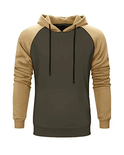 Mens Sweatsuits 2 Piece Tracksuit Sport Wear Outfits Set Athletic Jogging Suit, Hoodie Sweatshirt  Jogger Sweatpants Green