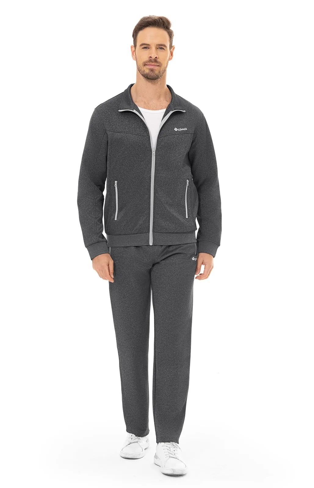 Men's Tracksuits Outfits Set 2 Piece Jogging Suits Warm Up Sweatsuits Sweat Track Suits Sets