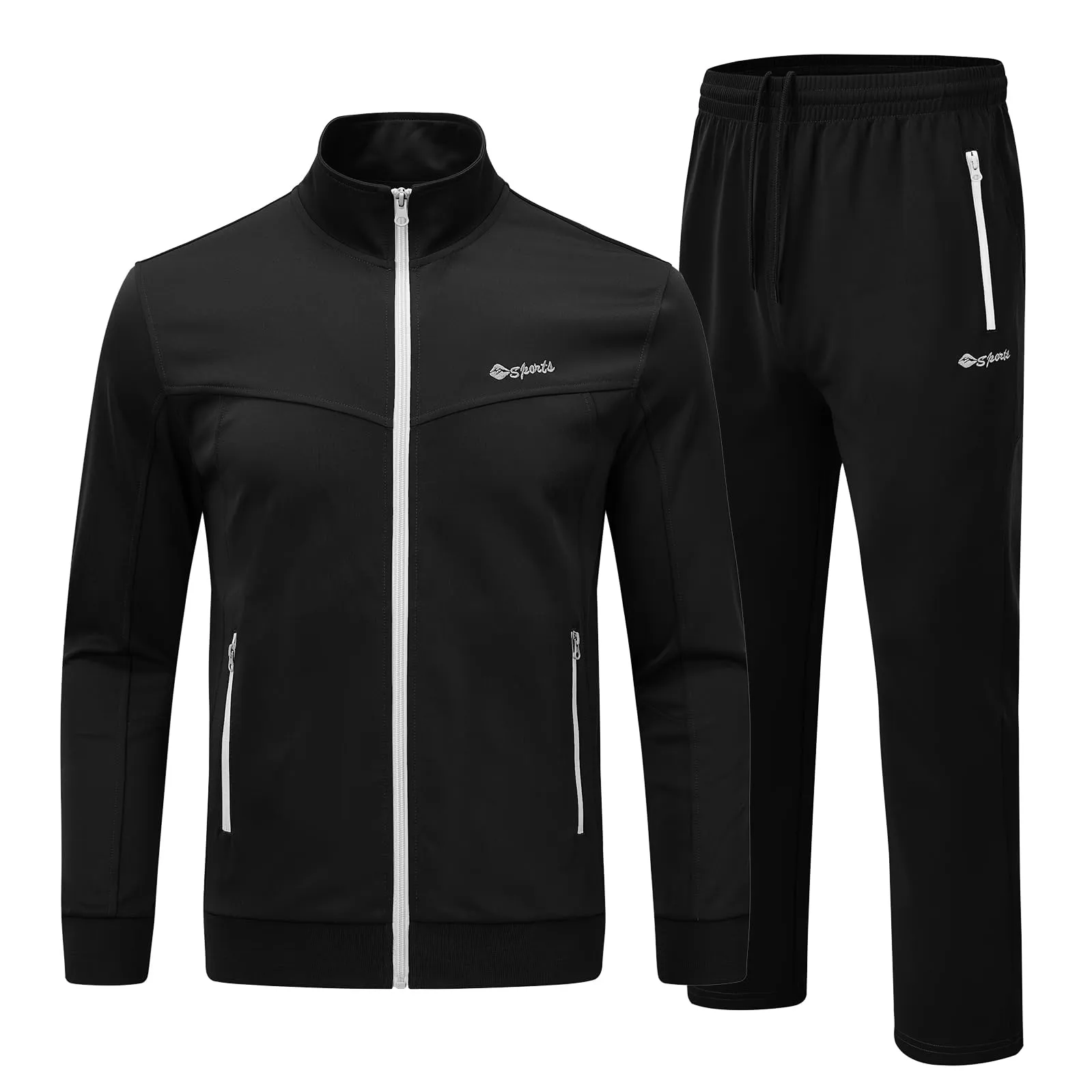Men's Tracksuits Outfits Set 2 Piece Jogging Suits Warm Up Sweatsuits Sweat Track Suits Sets