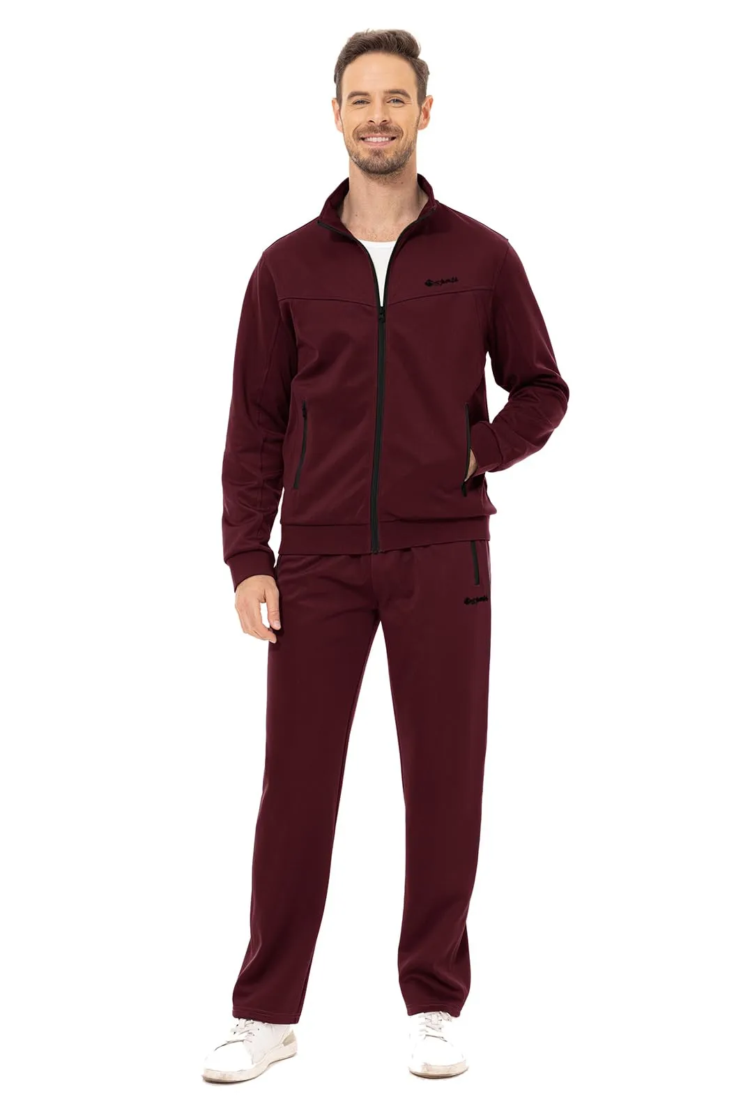 Men's Tracksuits Outfits Set 2 Piece Jogging Suits Warm Up Sweatsuits Sweat Track Suits Sets