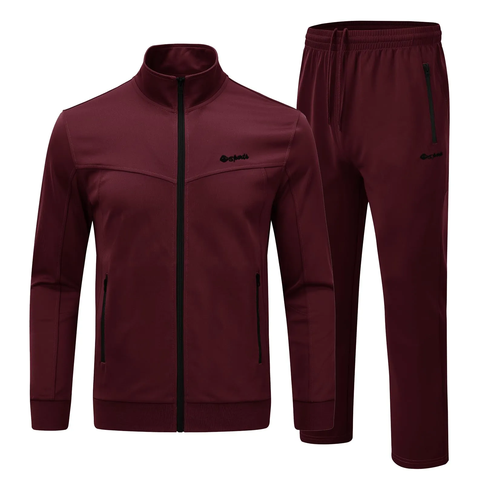 Men's Tracksuits Outfits Set 2 Piece Jogging Suits Warm Up Sweatsuits Sweat Track Suits Sets