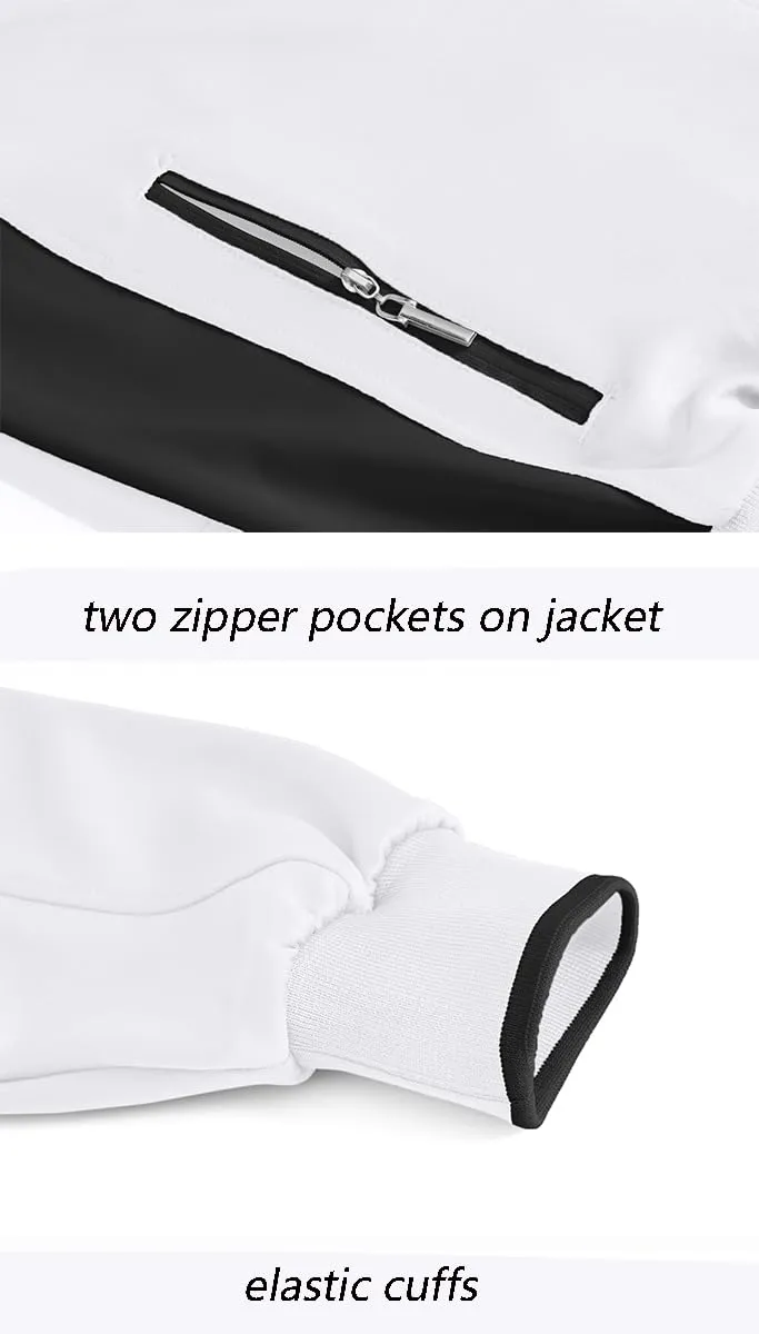 Men's Tracksuits Outfits Set 2 Piece Jogging Suits Warm Up Sweatsuits Sweat Track Suits Sets
