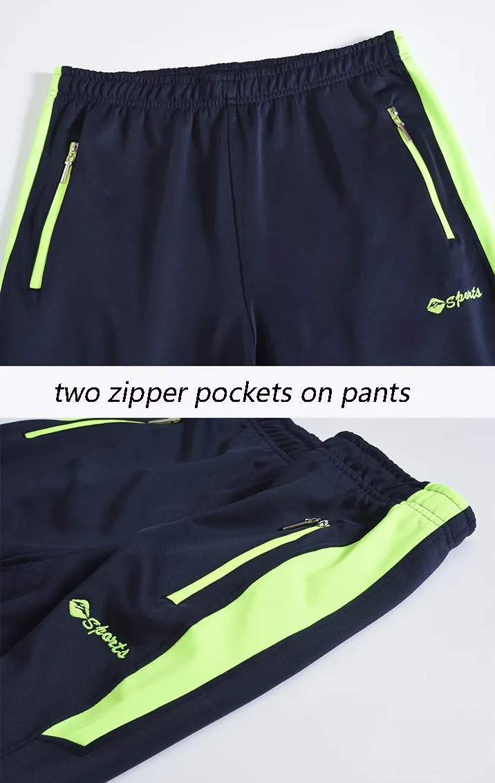 Men's Tracksuits Outfits Set 2 Piece Jogging Suits Warm Up Sweatsuits Sweat Track Suits Sets