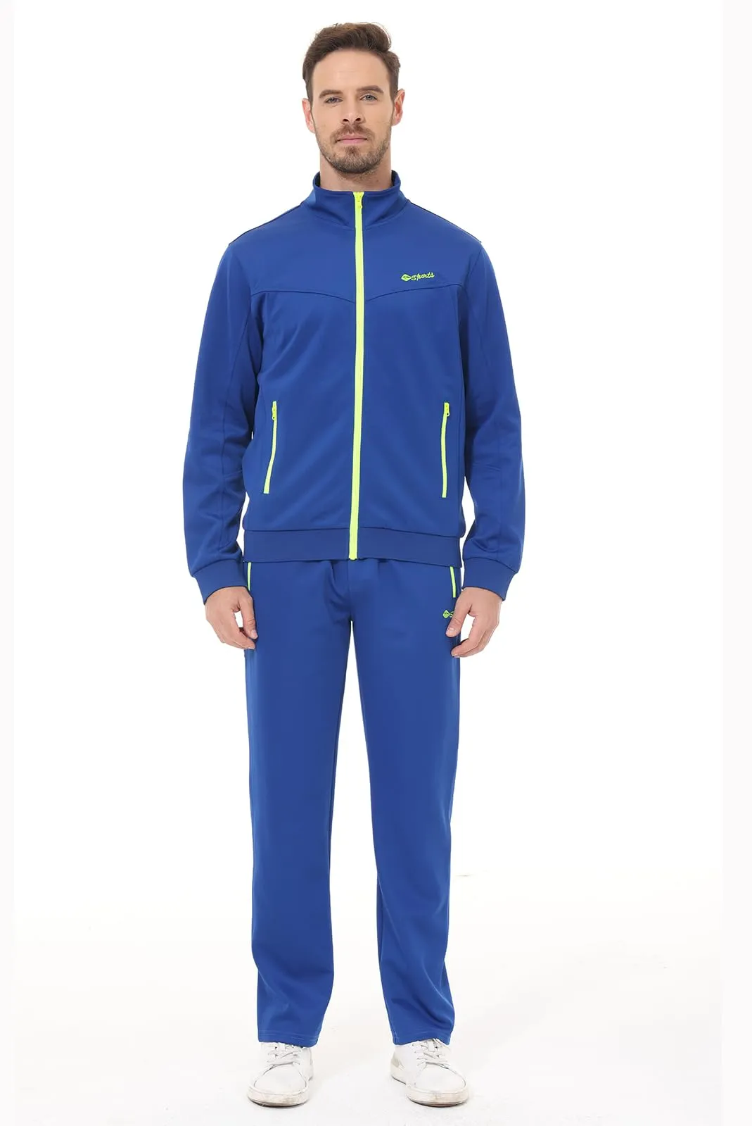 Men's Tracksuits Outfits Set 2 Piece Jogging Suits Warm Up Sweatsuits Sweat Track Suits Sets