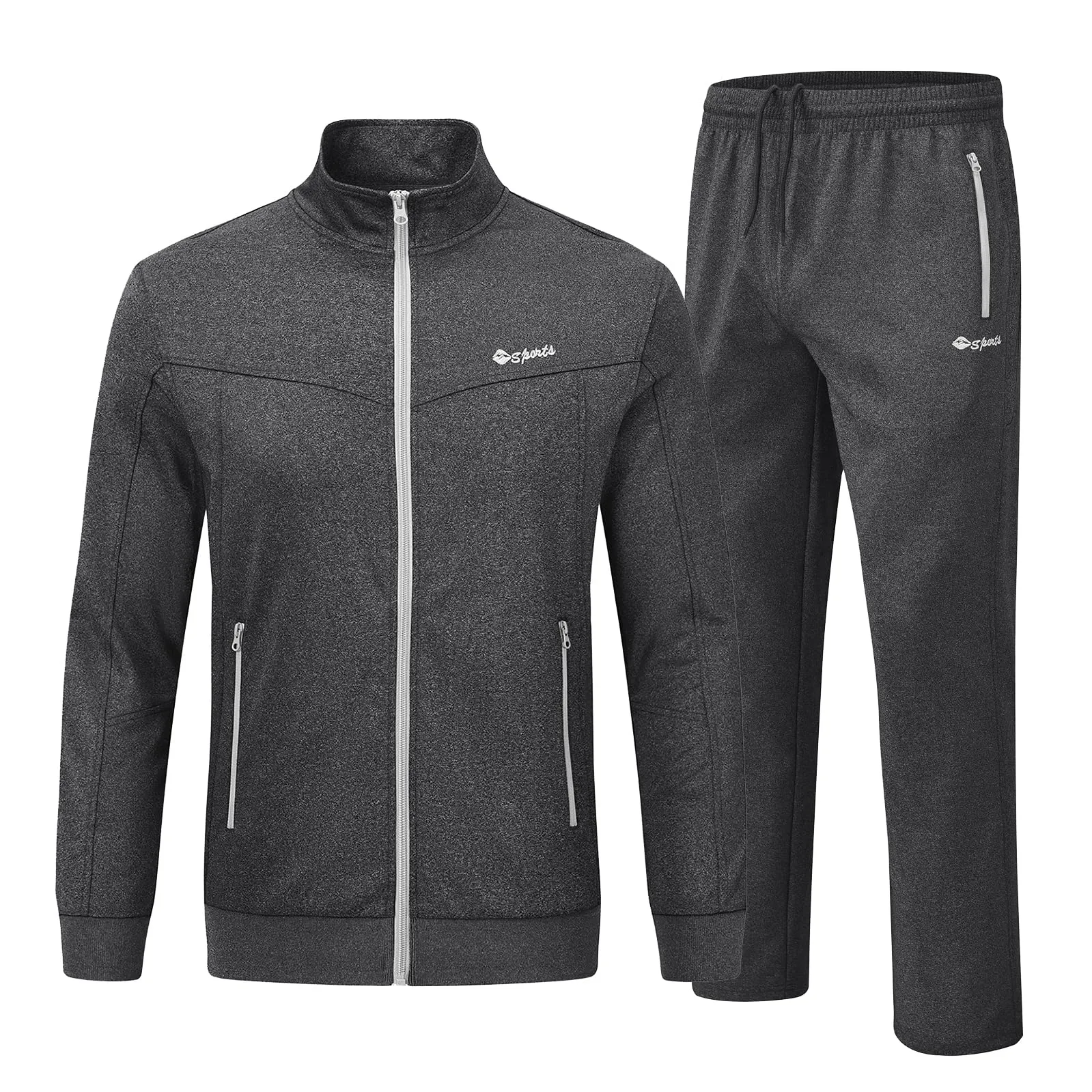 Men's Tracksuits Outfits Set 2 Piece Jogging Suits Warm Up Sweatsuits Sweat Track Suits Sets