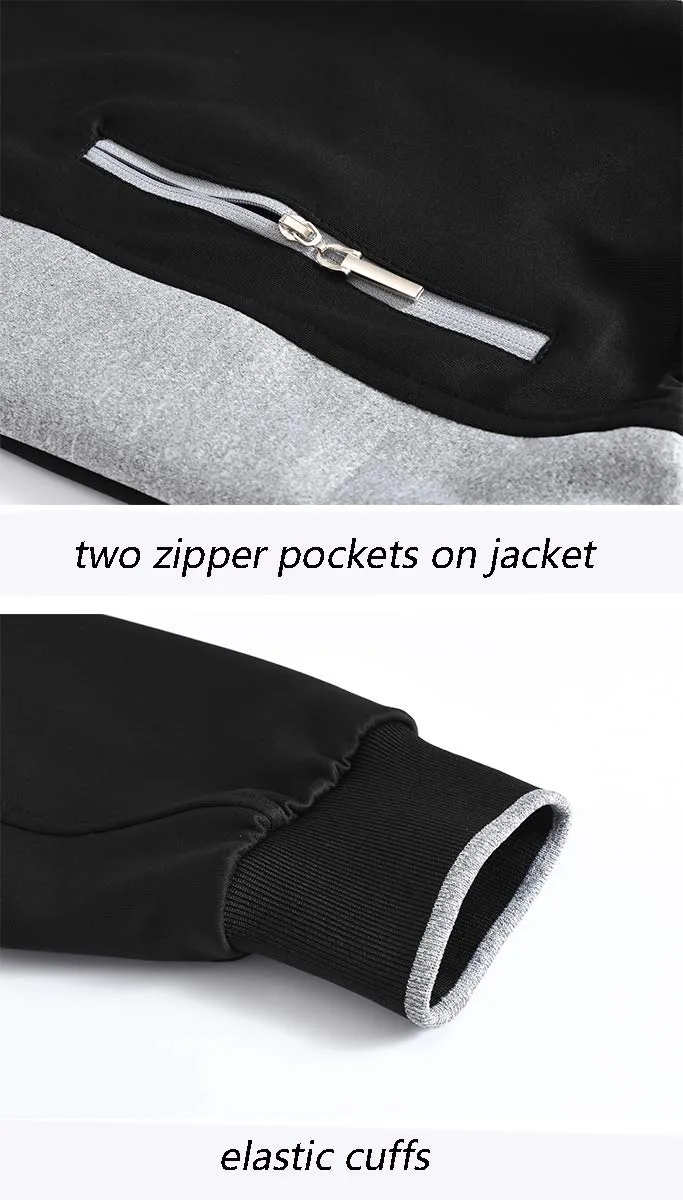 Men's Tracksuits Outfits Set 2 Piece Jogging Suits Warm Up Sweatsuits Sweat Track Suits Sets