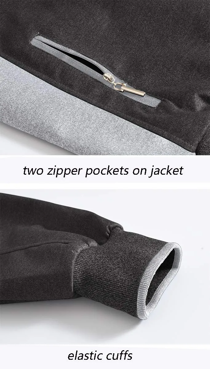 Men's Tracksuits Outfits Set 2 Piece Jogging Suits Warm Up Sweatsuits Sweat Track Suits Sets