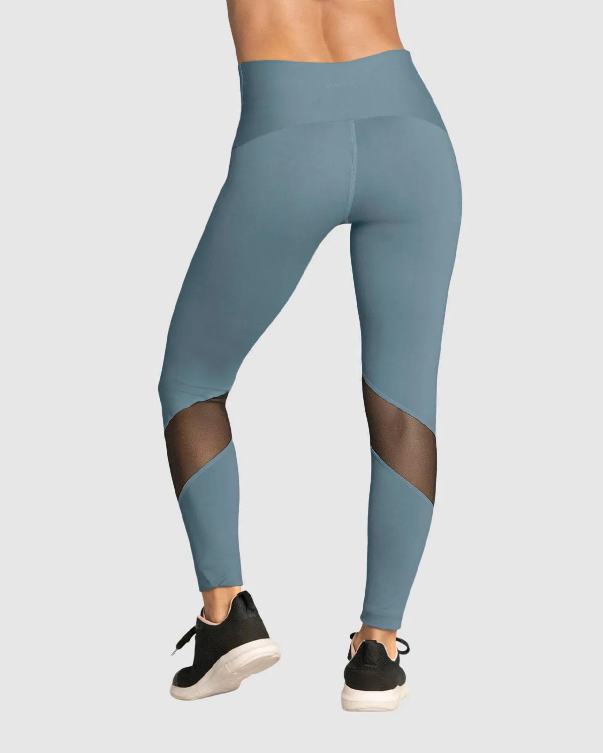 Mid-Rise Mesh Cutout Shaper Legging 