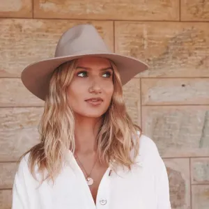 Mila Crushable/Packable Fedora 100% Merino Wool