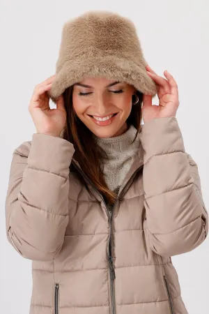 Monari Fluffy Faux Fur Hat 808286