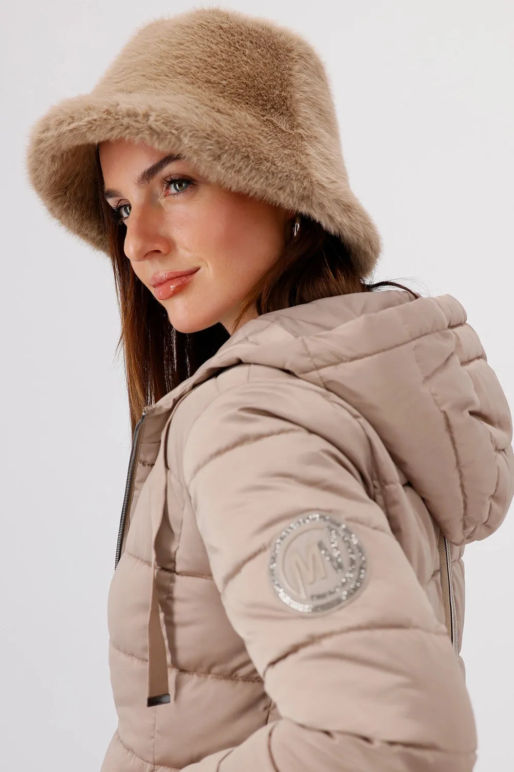 Monari Fluffy Faux Fur Hat 808286