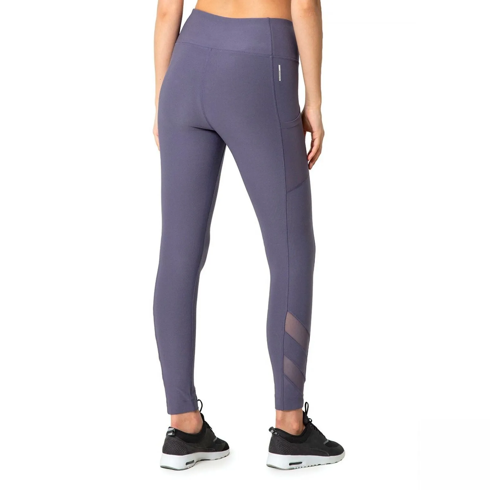 Mondetta Women's Mesh Inset High Waisted Active Leggings