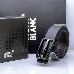 MONT BLANC LEATHER BELT