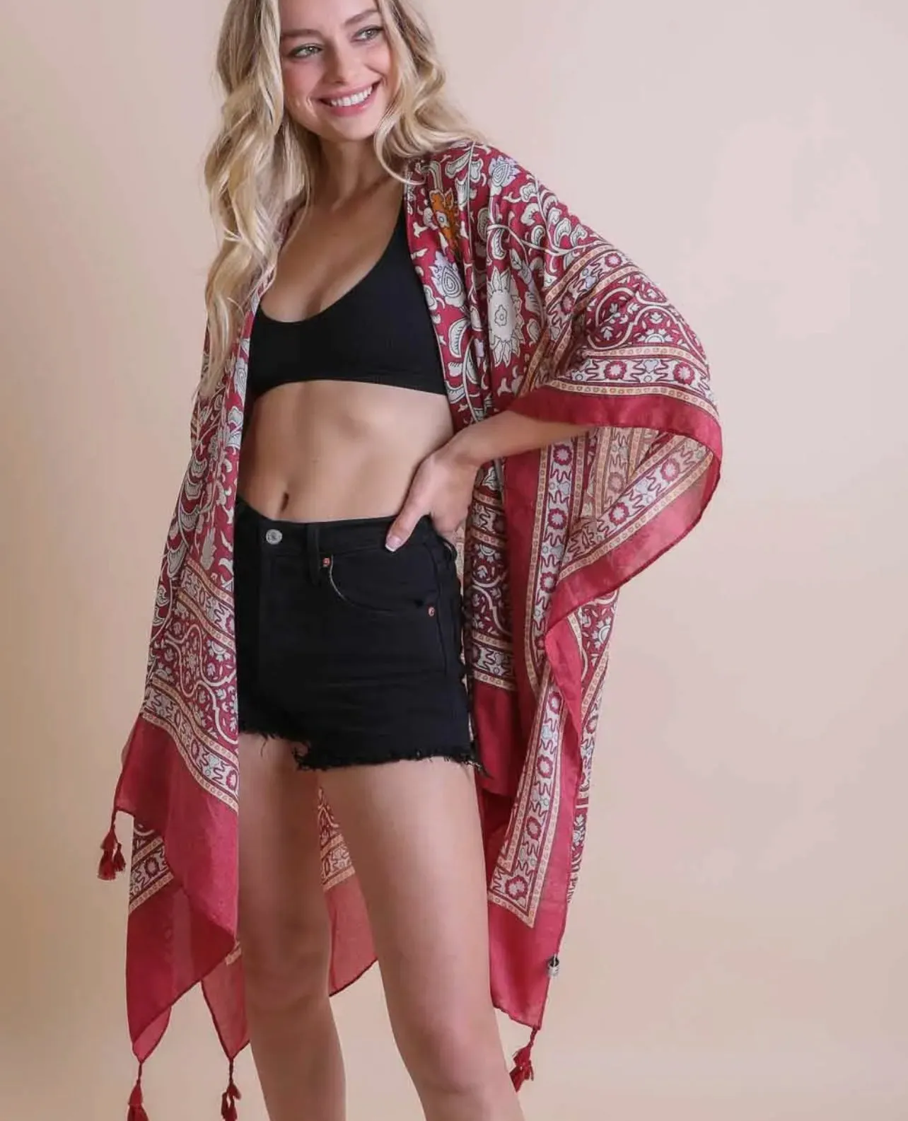 Moroccan Tapestry Kimono