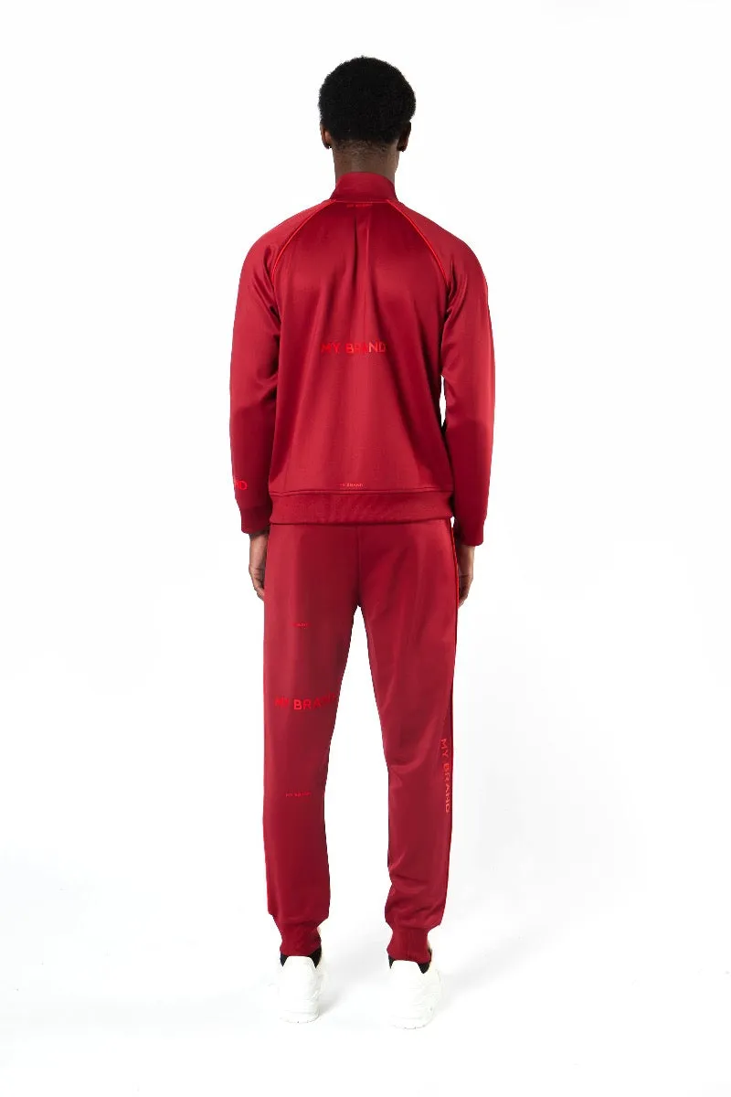 Multi Branding Tracksuit | BURGUNDY