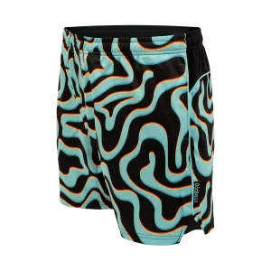 Neon Lava - Pattern- Mens Sports Shorts