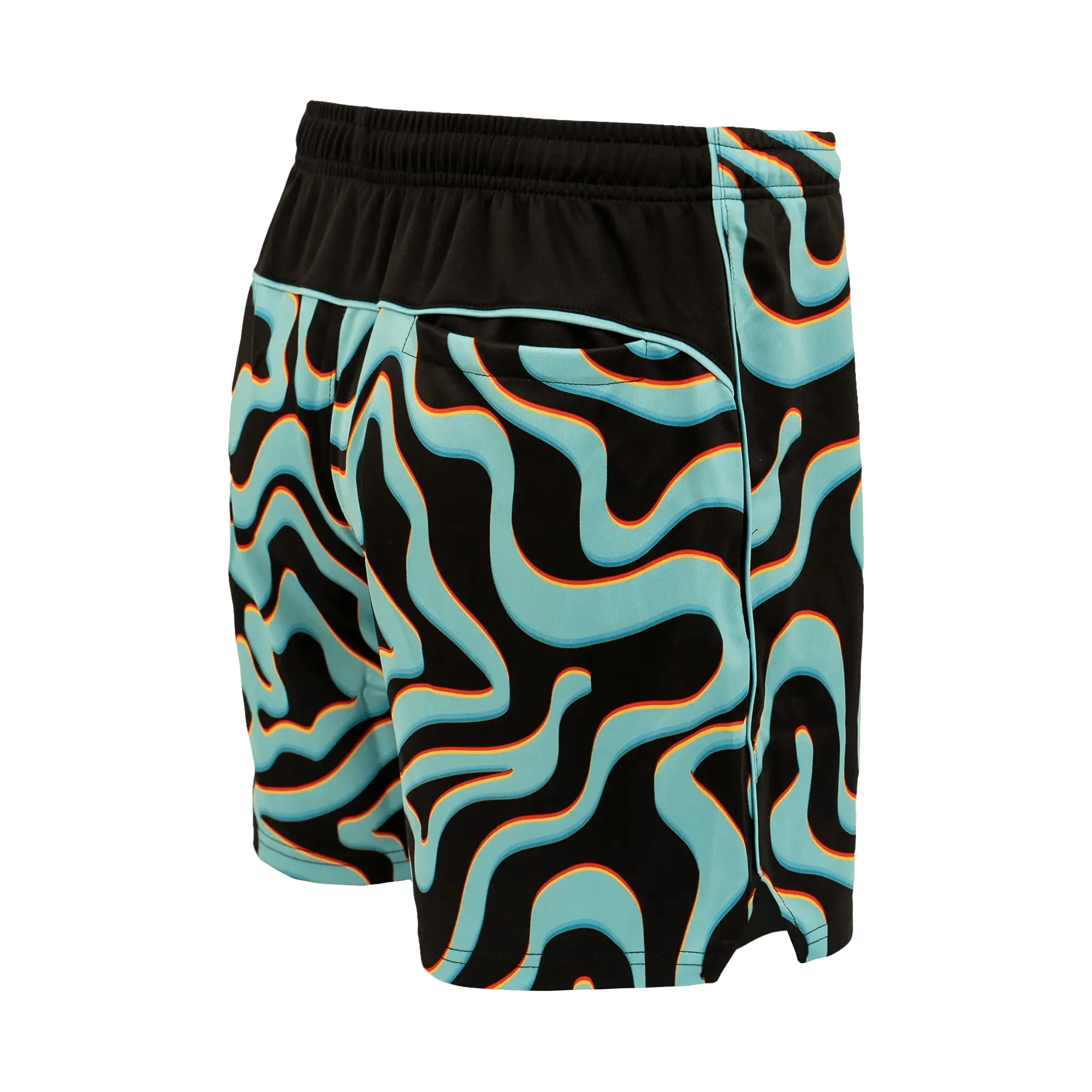 Neon Lava - Pattern- Mens Sports Shorts