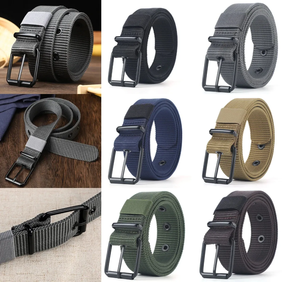 New Canvas Tactical Belt