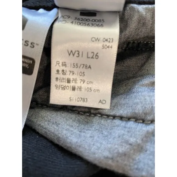 NEW Levi's 501 Jeans Womens 31x26 Original Cropped High Rise Straight Leg Black