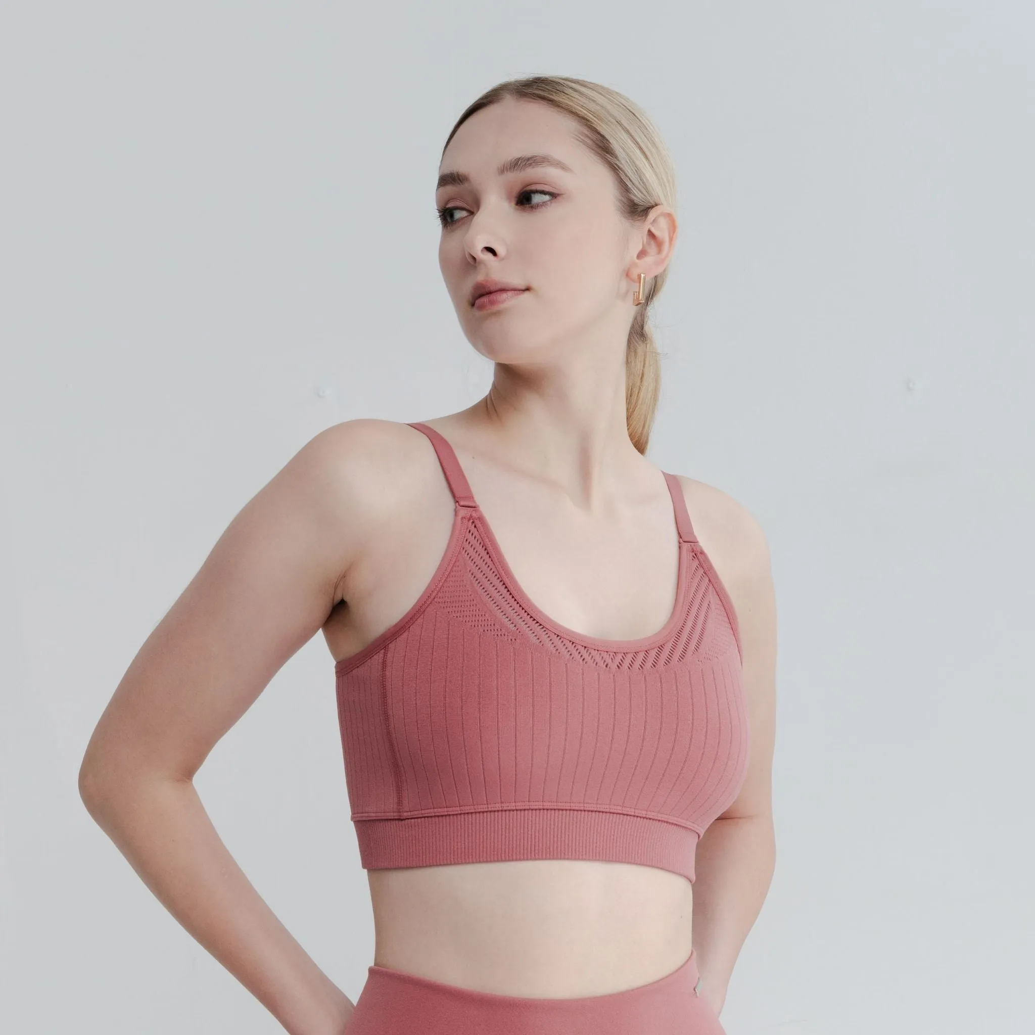Newday Open Back Light Support Bra