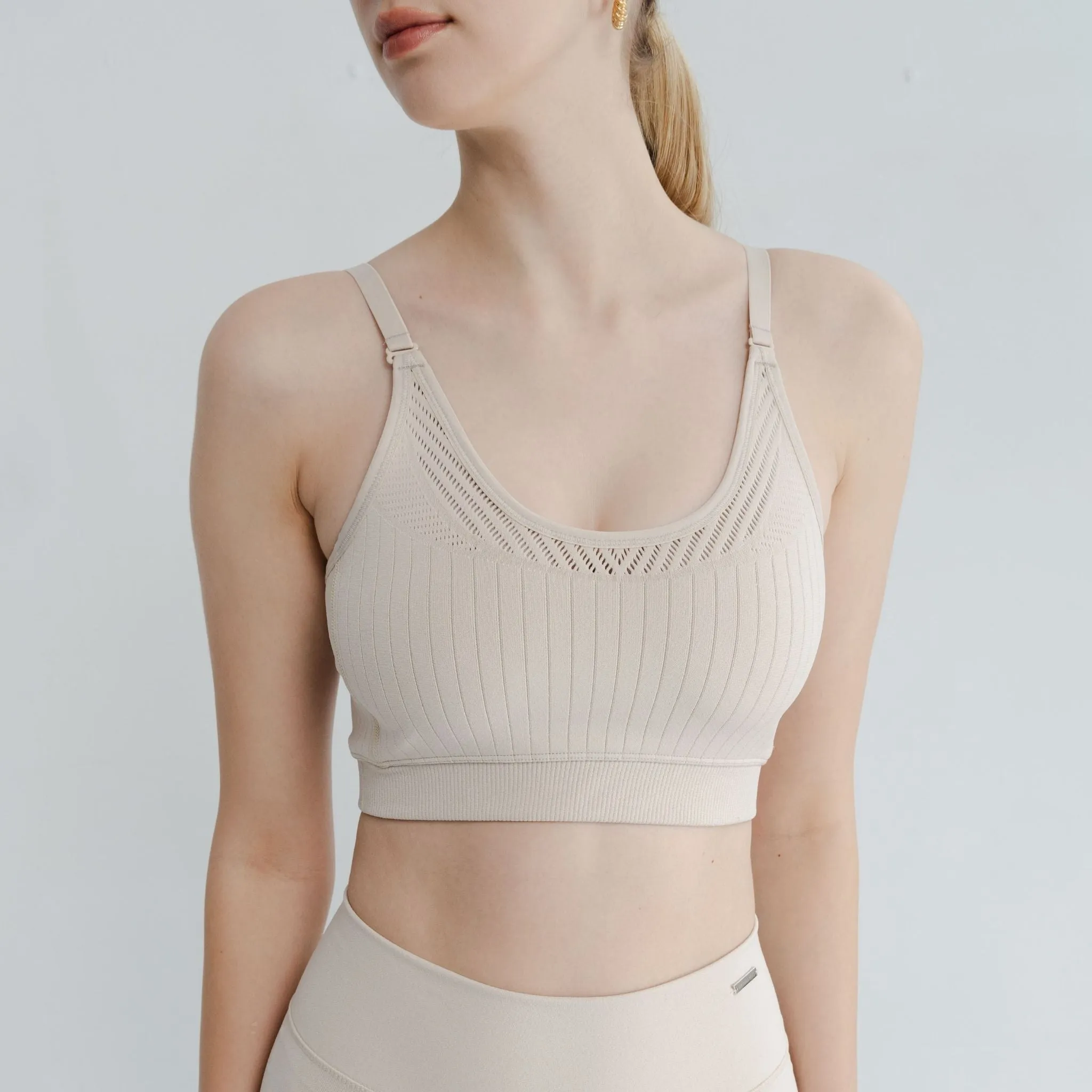 Newday Open Back Light Support Bra